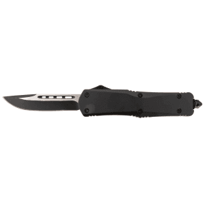 Steel River Knives Spartan Drop Point 440C SS Black Handle