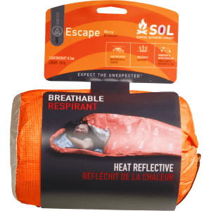 SOL Escape Bivvy Waterproof Warmth Shelter Orange