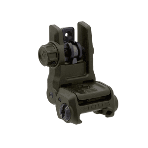Magpul MBUS 3 Rear Flip Up Sight - AR-15/AR-10/M4/M16 (Green)