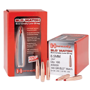 Hornady 7mm ELD Match 162gr Target Projectiles 100/Box