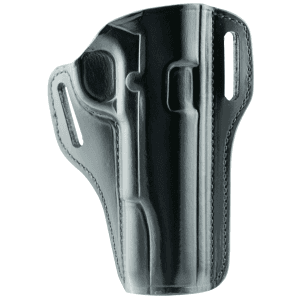 Bianchi 57 Remedy Black Leather Holster for Colt 1911 Government Right Hand Smooth Finish 25018
