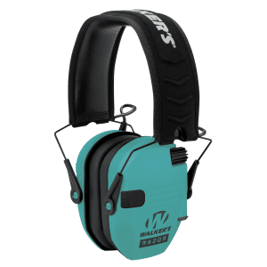 Walkers Razor Slim Electronic Muff 23 dB (Light Teal)
