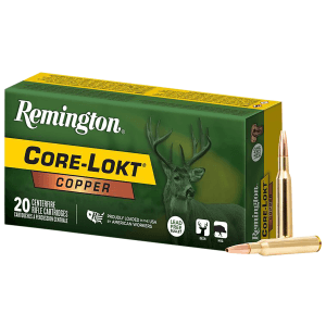 Remington Core-lokt 270 Win 130 Grain Copper Hollow Point (Box)