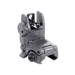 Magpul MBUS Folding Sight Rear (Stealth Gray) - AR-15/M16