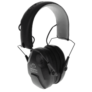 Walkers Cloak Dual Mic Electronic Muffs Black