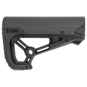 FAB Defense FXGLCORES GLCore S CQB Optimized Combat Buttstock for AR15 M4 Black Fiberglass Reinforced Polymer