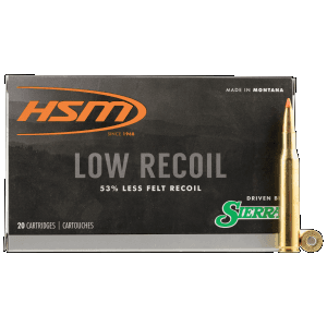Hsm Low Recoil 270 Win 130 Grain Orange Polymer Tip (Box)