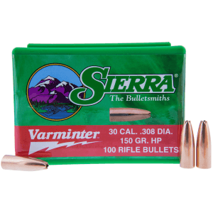 Sierra Varminter .308 150gr Hollow Point Projectiles 100ct