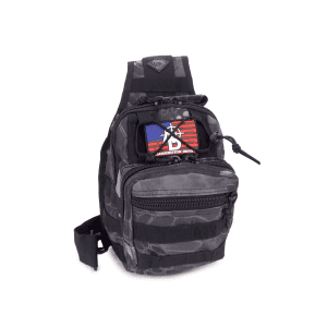 RTAC Tactical Sling Pack w/ AD Patch (Black Python)