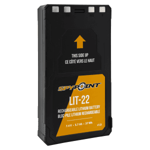 Spypoint LIT22 7.4V Rechargeable Lithium Battery Pack for FLEX