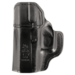 Desantis Gunhide Inside Heat Black Leather Right Hand Belt Clip For Glock 43/43x 127BA8BZ0