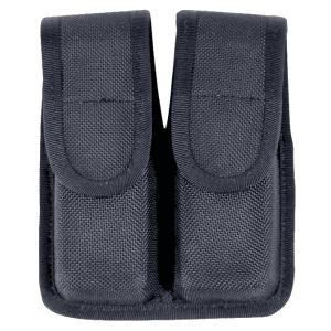 Blackhawk Double Mag Pouch Black Cordura Single Stack