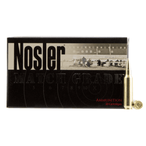 Nosler Match Grade Rdf 22 Nosler 85 Grain RDF Hollow Point Boat-Tail (Box)
