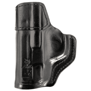 Desantis Gunhide Inside Heat Black Leather Right Hand Belt Clip Holster for S&W M&P Shield 9/40 127BAX7Z0