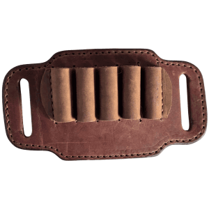 1791 Gunleather Brown Leather Ammo Belt Slide 12 Gauge