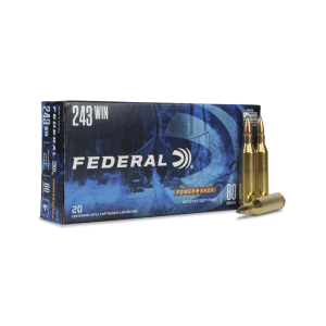 Federal Power-Shok .243 Win 80 Gr SP (Box)