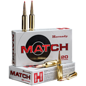 Hornady Match 6mm GT 109 Gr Extremely Low Drag-Match (Box)