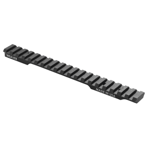 Weaver Mounts 99610 Extended MultiSlot Base  Black Anodized Savage Axis III