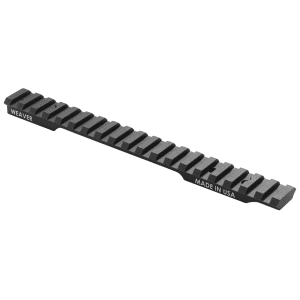 Weaver Mounts 99611 Extended MultiSlot Base  Black Anodized Savage Axis III 20 MOA