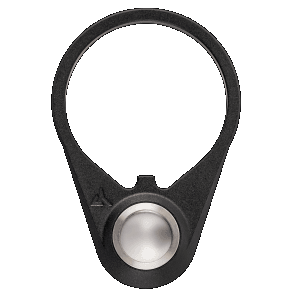 Radian Weapons R0078 Ultralight QD End Plate Fits AR15M16 Billet 6061T6 Aluminum wTitanium QD Swivel Cup Black Anodized Finish