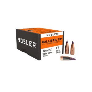 Nosler 6mm 55gr Ballistic Tip