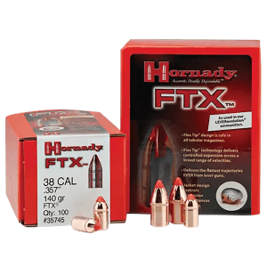 Hornady FTX 44 Caliber 265 Gr Flex Tip eXpanding