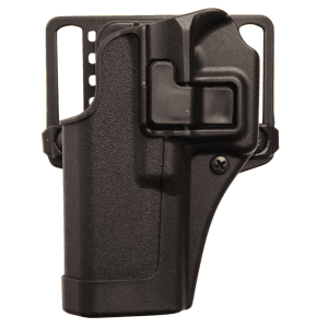Blackhawk Serpa Cqc Left Hand Polymer Matte Black For Glock 42 Paddle Holster 410567BKL
