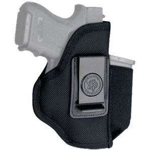 Desantis Gunhide Pro Stealth Black Smooth Nylon Handgun Belt Holster with Belt Clip N87BJD6Z0