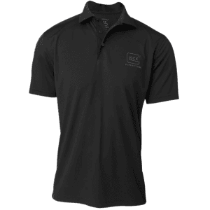 Glock Perfection Men's Short Sleeve Polo  Size Small (Black)