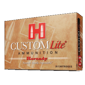 Hornady Custom Lite 30-06 Springfield 125 Grain Super Shock Tip (Box)
