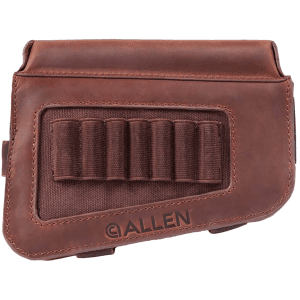 Allen Leather Buttstock Carrier for Rifles with Cheek Piece