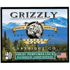 Grizzly .44 Mag +P 240gr JHP Ammo  (Box)