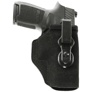 Galco Tuck-n-go Ambidextrous Black Leather HK VP9 Holster with UniClip/Stealth Clip TUC854B