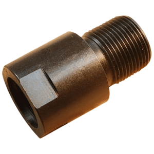 Banish Thread Adapter for AK Firearms M14x1LH Black Oxide