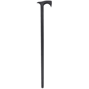 Cold Steel Axe Head Cane for Self-Defense Black Polypropylene