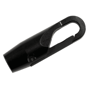 GrovTec Snap Hook Swivel Adapter Push Button Black