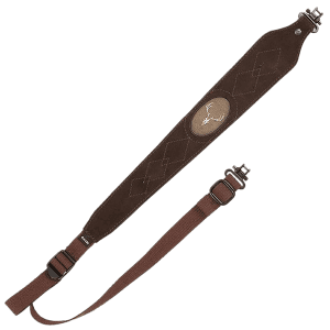Allen Big Game Brown Leather Suede Adjustable Rifle Sling