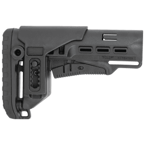 NcStar DLG087042 Tactical PCP42 MilSpec Stock Black Synthetic Collapsible with Adjustable Cheekpiece