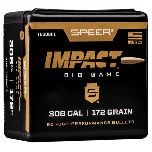 Speer Impact 30 Caliber 172gr Polymer Tip 50/Box