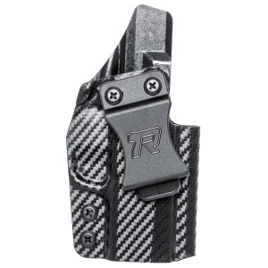 Rounded Gear Kydex IWB Black Fits Springfield Hellcat Belt Clip Right Hand