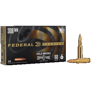 Federal Premium 308 Win 168 Grain Open Tip Match (Box)