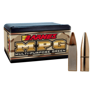 Barnes 223 Caliber 55gr Multi-Purpose Green Projectiles 100ct