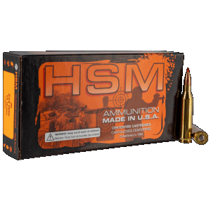 HSM Varmint 243 Win 75 Grain Hornady V-Max Ammo (Box)