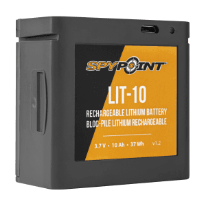 Spypoint Lithium Battery Pack 3.7V 10000mAh Rechargeable