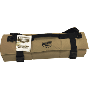 Birchwood Casey Shooting Mat Coyote Brown with Carry Strap