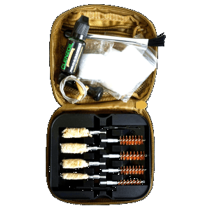 Clenzoil Multi-Caliber Pistol Cleaning Kit Tan