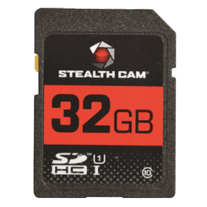 Stealth Cam 32GB SD Memory Card 2 Pack Black