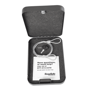 SnapSafe Portable Lock Box  Size XXL (Black)