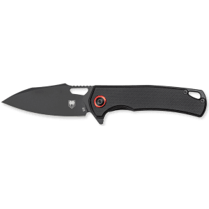 CobraTec Wolverine Folding Drop Point 3.13 Inch D2 Steel Black Textured G10 Handle