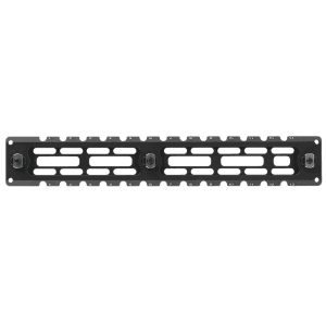 Leapers Aluminum ARCA Rail 6 Slot MLOK Matte Black 9.4 inch